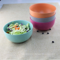 Biodegradable Eco-friendly Bamboo Fiber Salad Serving Bowl Lightweight Mixing Bowls With Lid